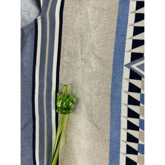 Panhandle Slim Women's Shirt L Aztec Southwestern Button Crop - Picture 4 of 11